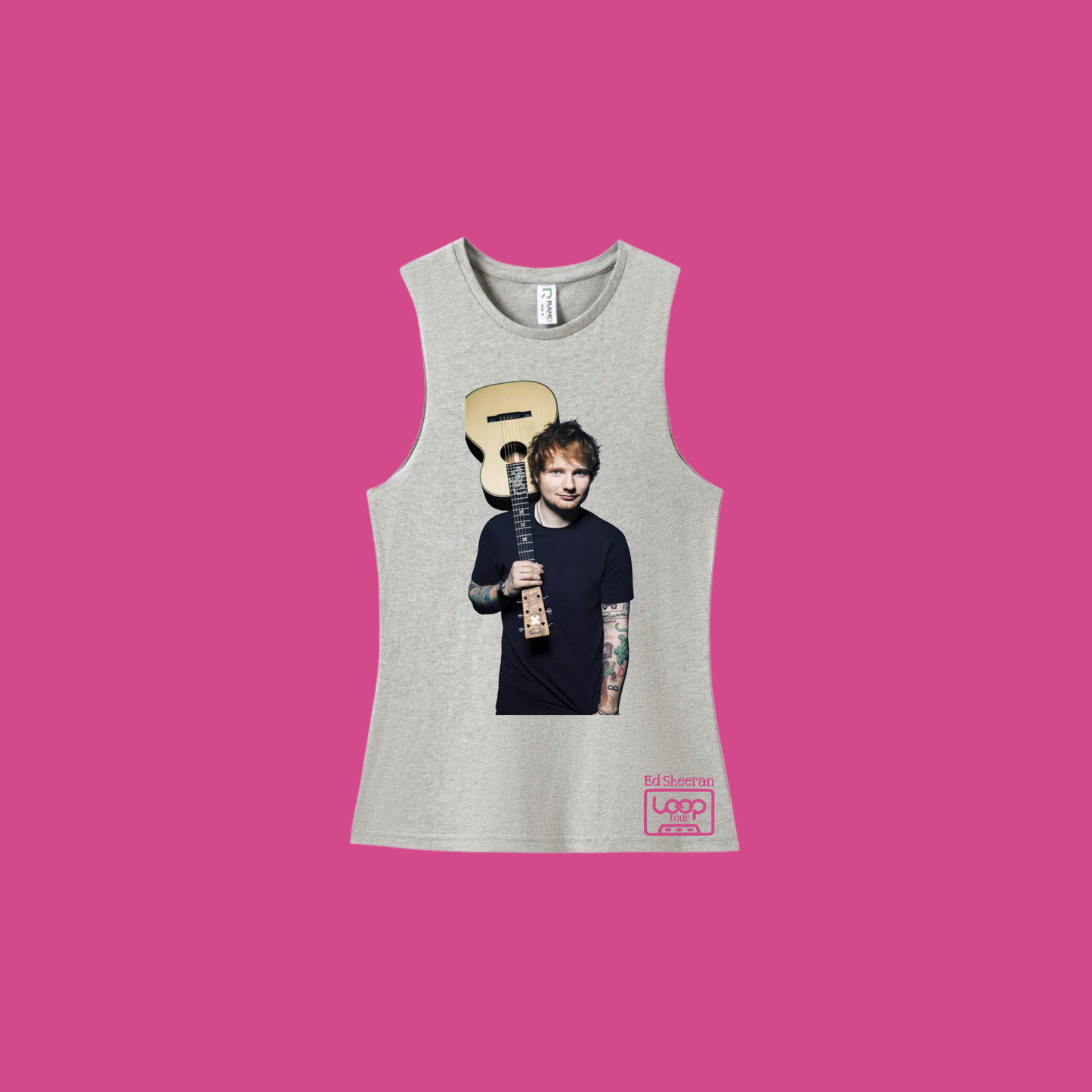 ED SHEERAN LADIES SINGLET