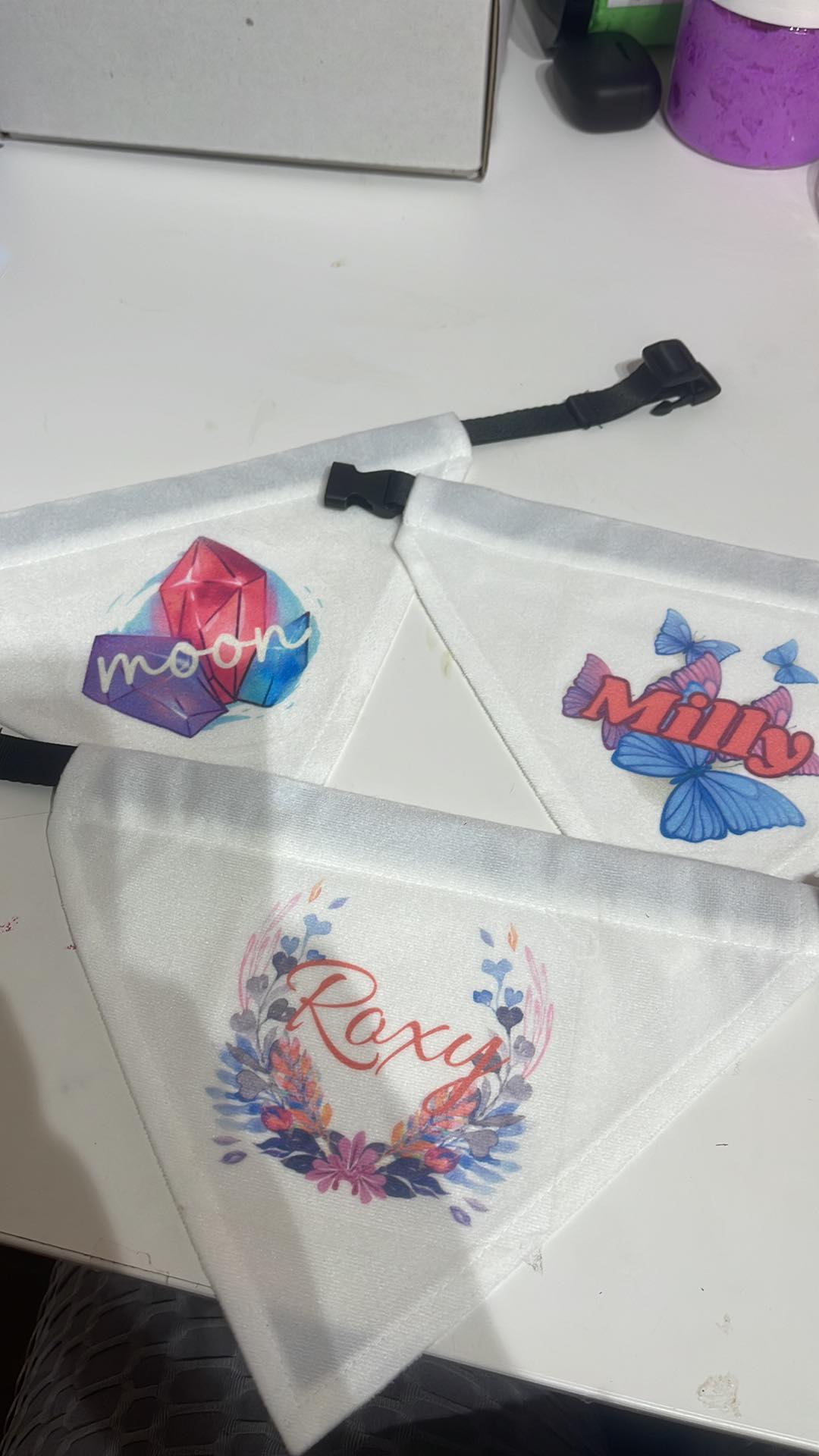 CUSTOM DOG BANDANA
