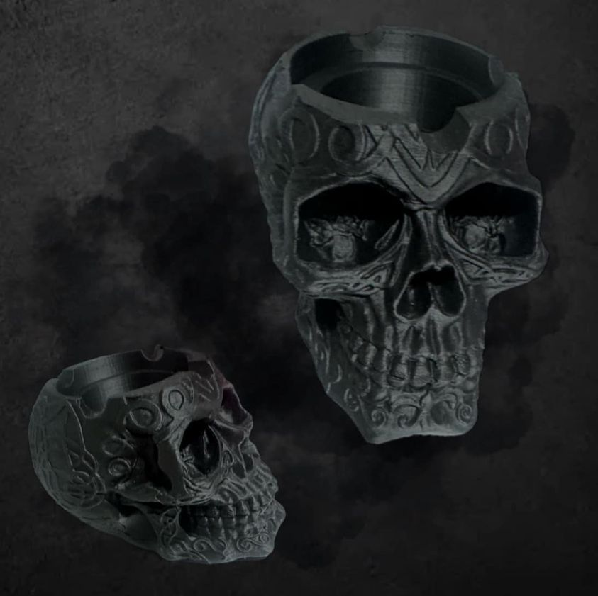 3D PRINTED SKULL ASHTRAY