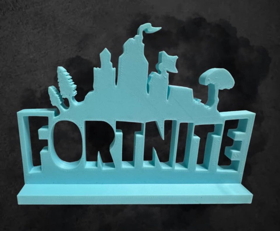 3D PRINTED FORTNITE SIGN