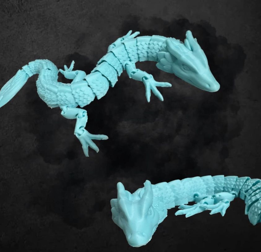 3D PRINTED ARTICULATED DRAGON