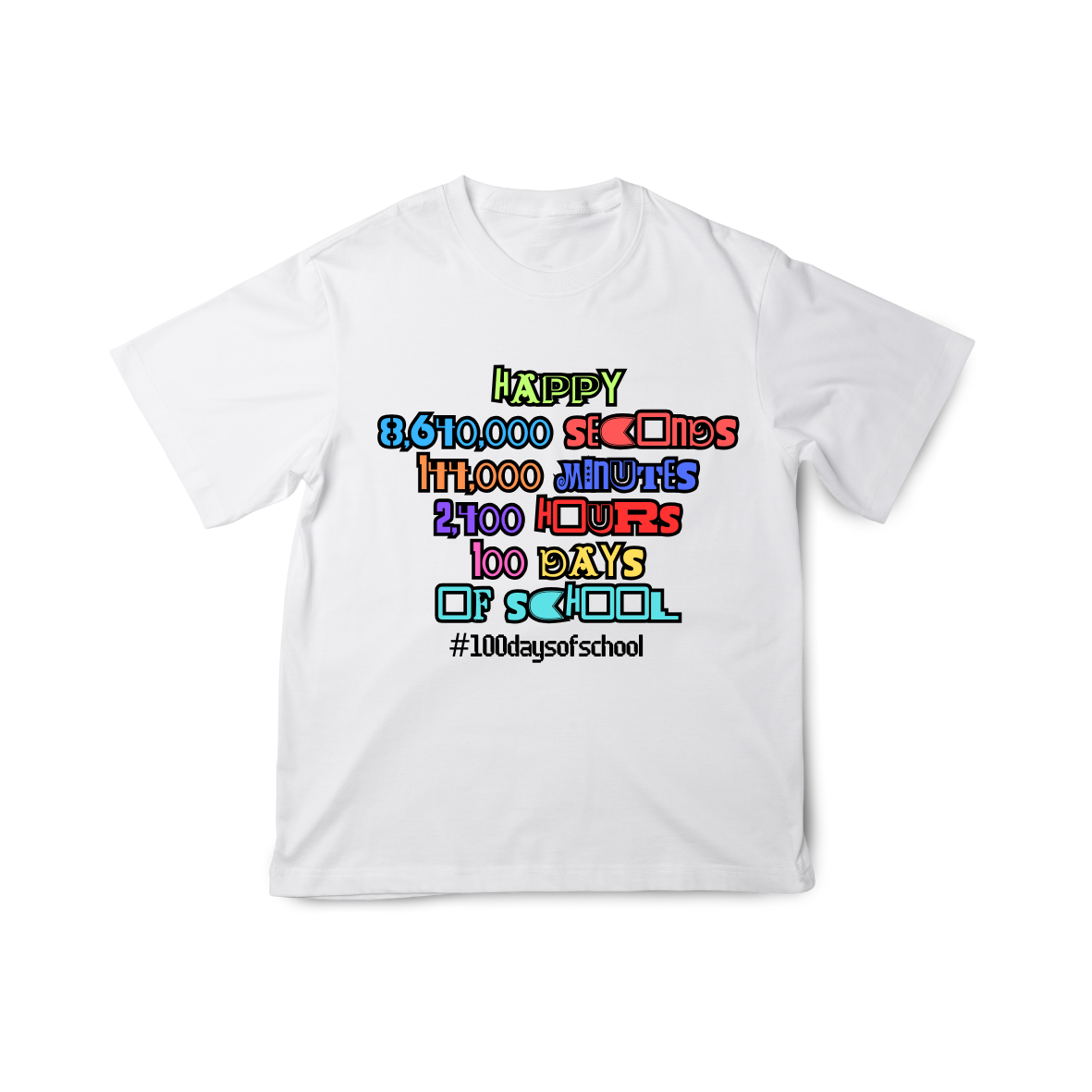 100 DAYS OF SCHOOL SHIRTS KIDS