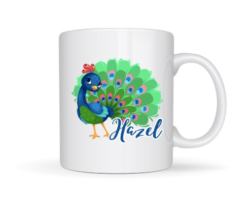 PEACOCK DESIGN MUG