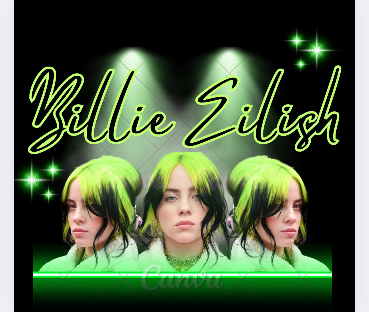 ADULT BILLIE EILLISH TSHIRT