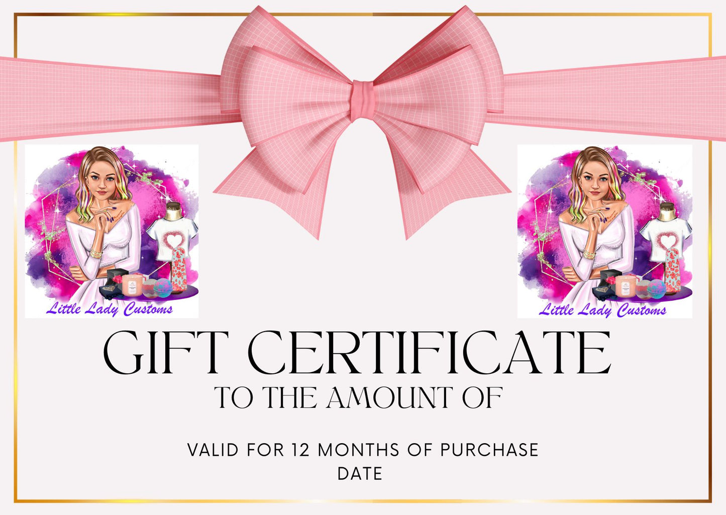LITTLE LADY GIFT CARDS