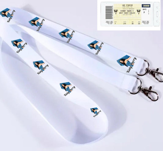 KATY PERRY LANYARD WITH TICKET SLEEVE