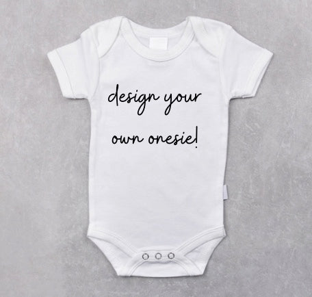 design your own baby onesie