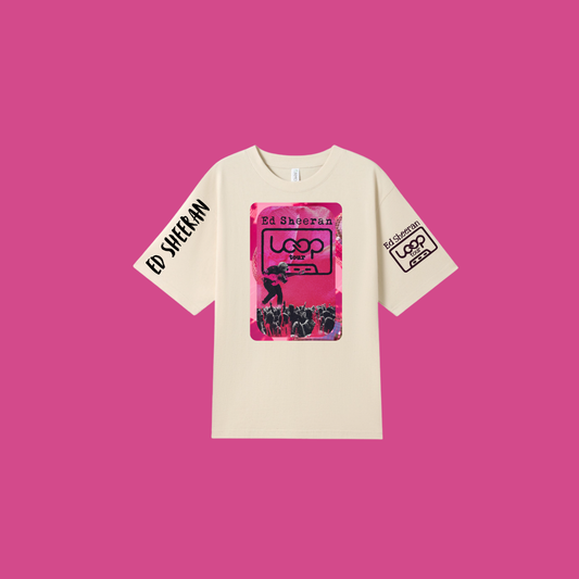 ADULT ED SHEERAN TOUR SHIRT