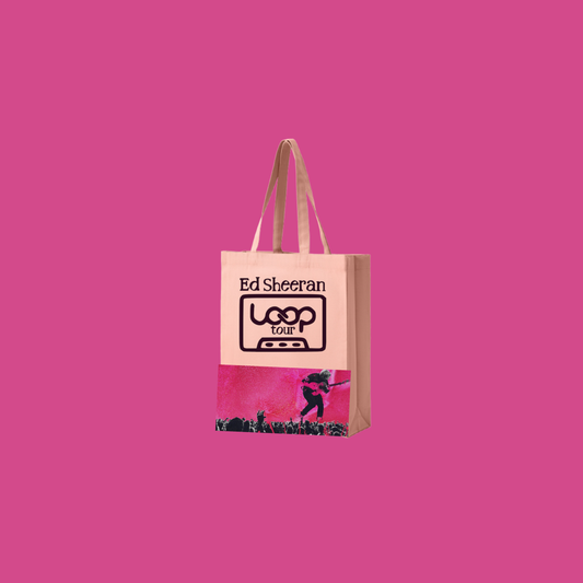 ADULT ED SHEERAN TOUR PREMIUM TOTE BAG