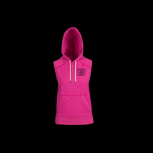 ED SHEERAN LADIES SLEEVELESS HOODIE