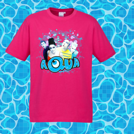 kids aqua shirt