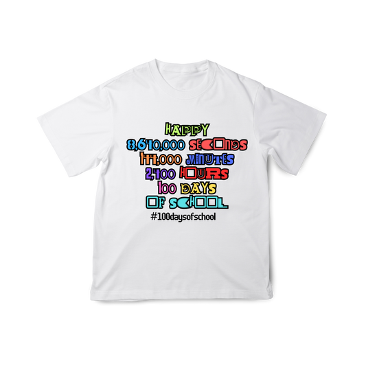 100 DAYS OF SCHOOL SHIRTS KIDS