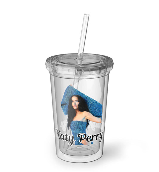 KATY PERRY PLASCTIC TUMBLER