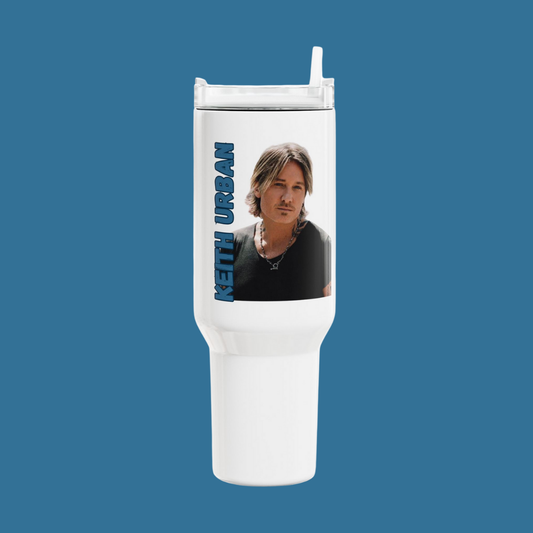 KEITH URBAN 40oz TUMBLER WITH HANDLE