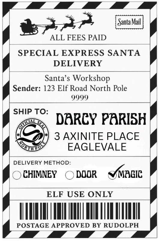 PERSONALISED CHRIST AS LABELS