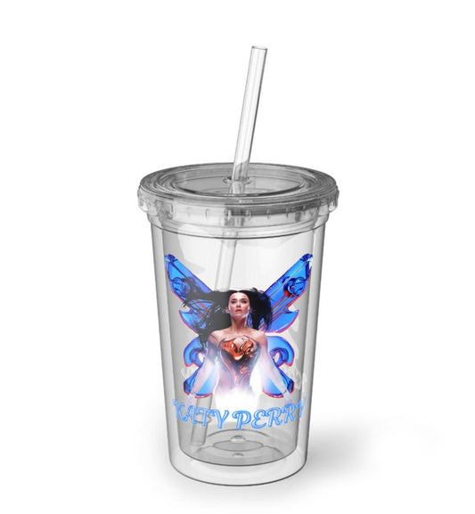 KATY PERRY PLASCTIC TUMBLER