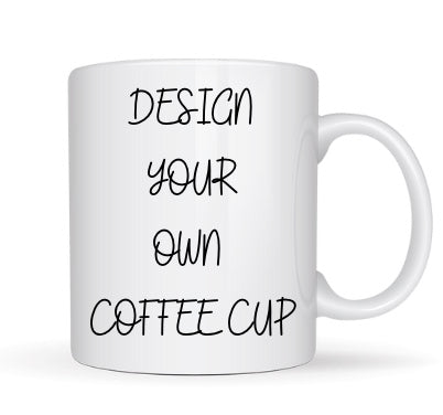 Personalised coffee cups