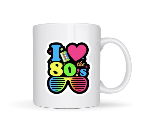 1 LOVE 80S MUG