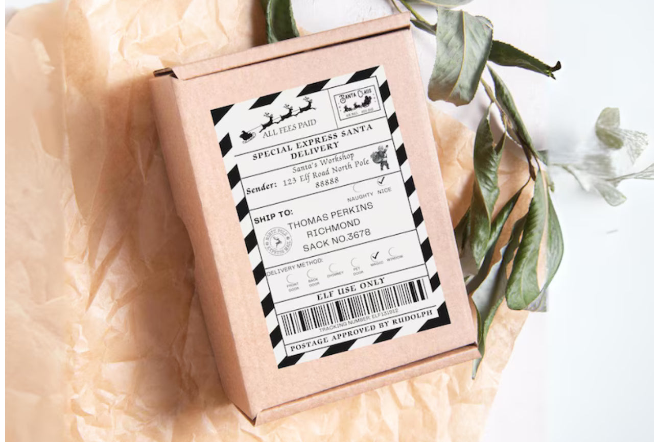 PERSONALISED CHRIST AS LABELS