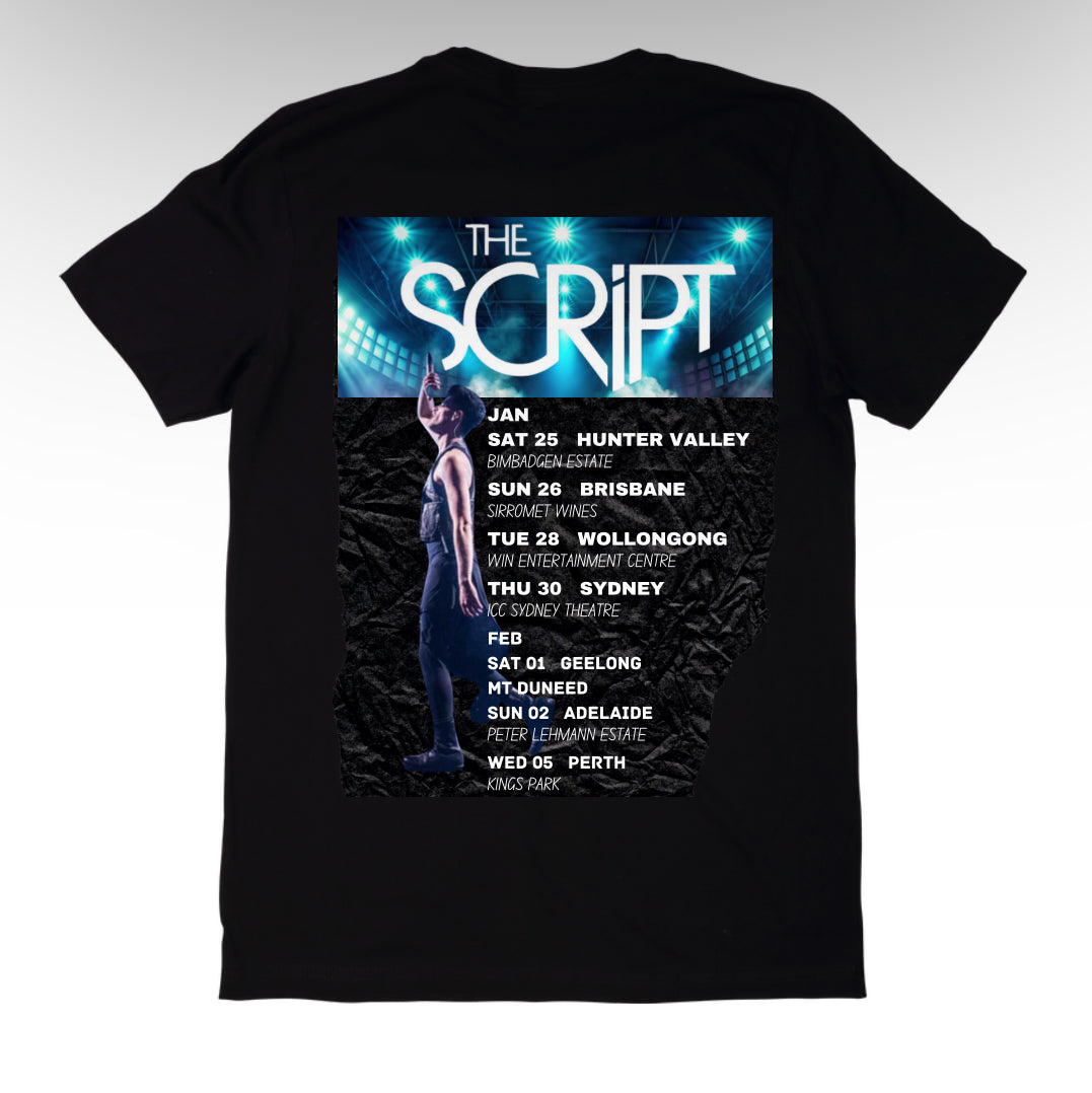 ADULT THE SCRIPT TSHIRTS