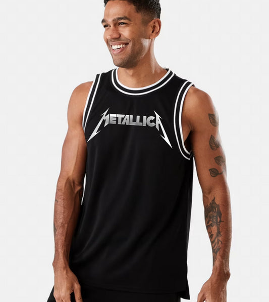 METALLICA BASKET BALL STYLE SINGLET