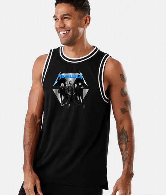 METALLICA BASKET BALL STYLE SINGLET