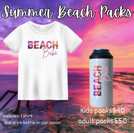 KIDS GIRLS SUMMER BEACH PACK