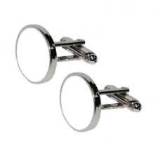 BLANK SUBLIMATION CUFF LINK PAIR