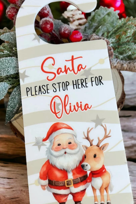 CHRISTMAS DOOR HANGER